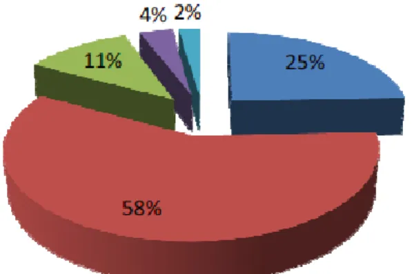 Figura 8 – Participações em Medidas Ativas, por tipo de medida (2001-2011*)  Fonte: Dias &amp; Varejão, 2012 