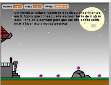 Figura 16 – Interface do Jogo do Elementos  