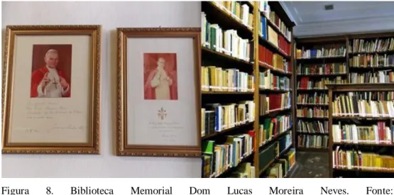 Figura  8.  Biblioteca  Memorial  Dom  Lucas  Moreira  Neves.  Fonte: 
