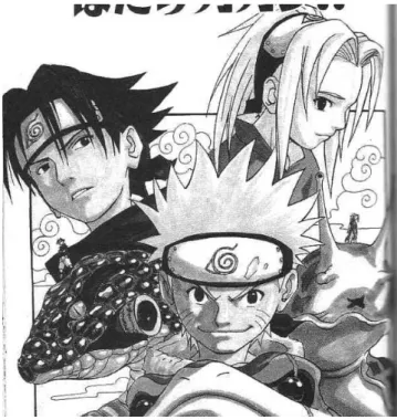 Figura 7: O trio do Naruto.  