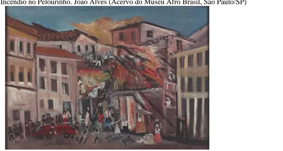 Figura 3 – Incêndio no Pelourinho. João Alves (Acervo do Museu Afro Brasil, São Paulo/SP) 