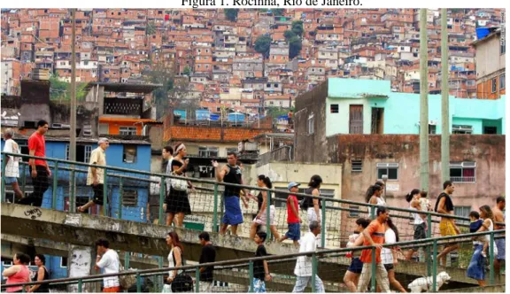 Figura 1. Rocinha, Rio de Janeiro. 