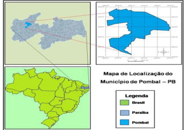 Figura 1. Localização do município de estudo.