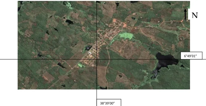 FIGURA  2  –  Localização  de  Bom  Jesus.  Fonte:  Projeto  cadastro  de  fontes  de  abastecimento    por  água  subterrânea  estado da Paraíba, 2005
