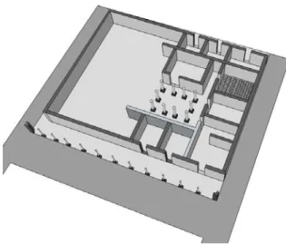 Figura 7- Planta interpretada da Escola Velha da Sé Fase I (Magalhães, 2010:apêndice 11) 