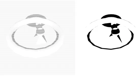 Figure 38: Ray-tracer results for the with viewpoint of the primitives scene.