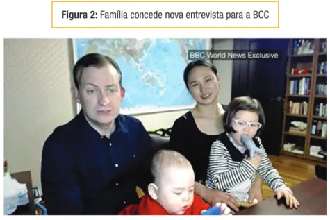 Figura 2: Família concede nova entrevista para a BCC