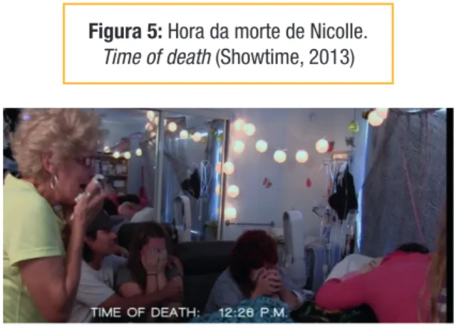 Figura 5: Hora da morte de Nicolle.  