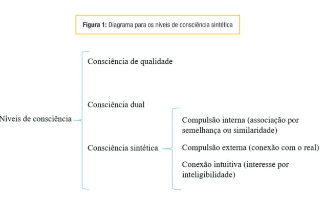 Figura 1: Diagrama para os níveis de consciência sintética
