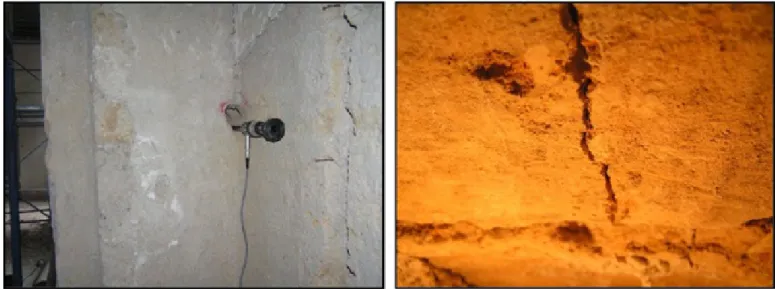 Figure 2.28: Execution of endoscopic investigation (left) and it’s endoscopic picture (right) [16]