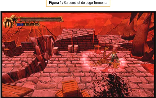 Figura 1: Screenshot do Jogo Tormenta