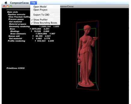Figure 3.2: Screenshot of the Composer application in Cocoa.