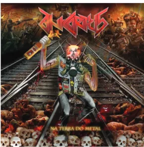 Figura 6: Capa do CD “Na Terra do Metal”, também produzida pelo vocalista da banda.