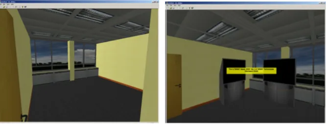 Figure 2.2: Examples of 3DSim environments.