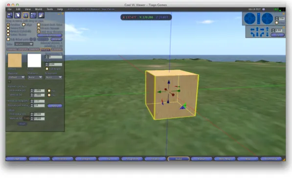Figure 2.2: Environment generation through a viewer (basic box)