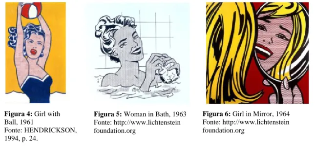 Figura 5: Woman in Bath, 1963  Fonte: http://www.lichtenstein  foundation.org 