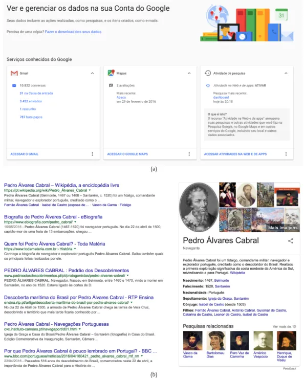 Figure 3: Google and Google search interface  Source: Reproduction Google