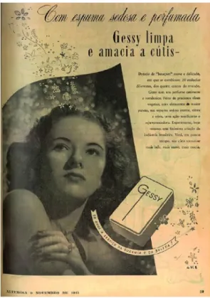 Figure 2: Ad for Gessy soap    Source: Sabonete Gessy, 1945, p. 59
