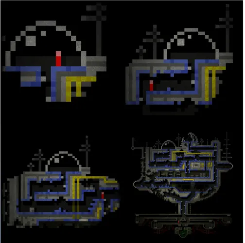 Figure 1 – The gradual exploration of Small Worlds