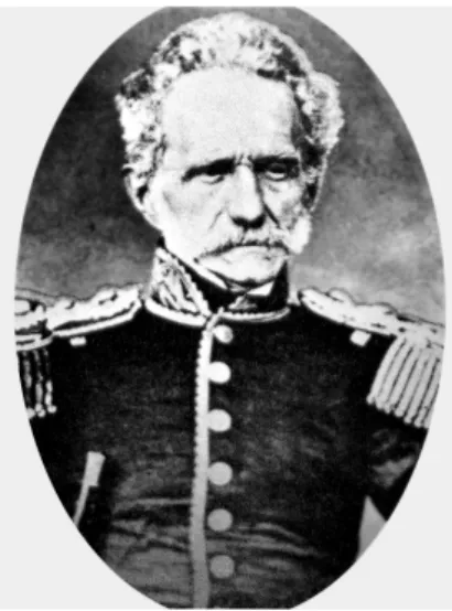 Figura 1. Fotografía del General Mosquera en la época de fundación del Colegio Militar (1861) y  la Convención de Rionegro de 1863.