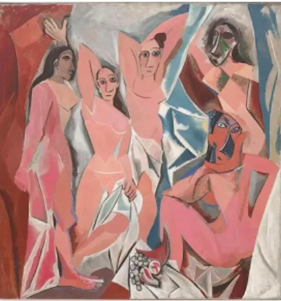 Figura 2 - Les demoiselles d'Avignon de Pablo Picasso. 