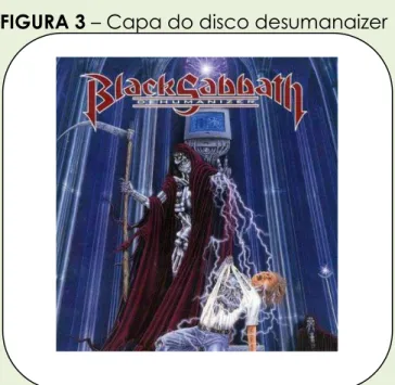 FIGURA 3 – Capa do disco desumanaizer 