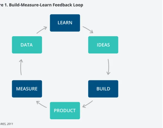 Figure 1. Build-Measure-Learn Feedback Loop