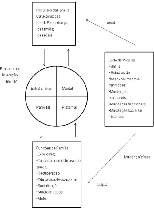Ilustração 3 - Quadro conceptual sistémico da família. 