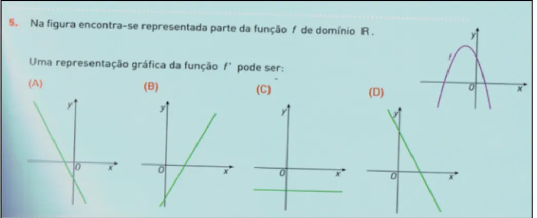 Figura 7. Exemplo de ‘tarefa de aplicação final’ (escolha múltipla). 