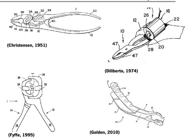 Figura 3.6 - Imagens retiradas das diversas patentes encontradas relativas ao boticão (continuação)
