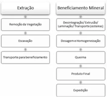 Figura  10.  Área  de  extração  –  frente  da  lavra