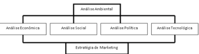 Figura 1 | Exemplificação do processo de análise ambiental Fonte: Adaptado de Walker (2002).