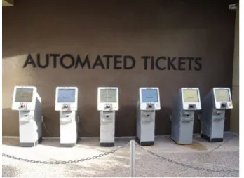 Figure 4 | Automated ticket counter (Walt Disney Parks, Orlando, Florida, USA)