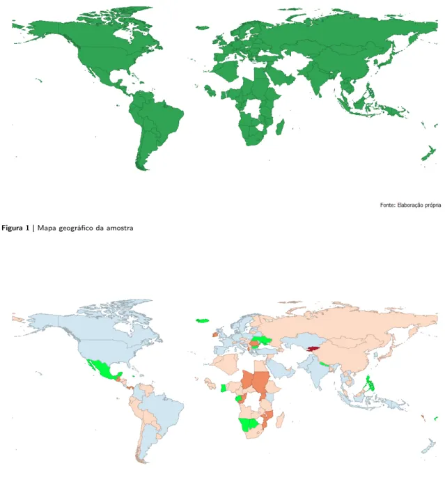 Figura 2 | Mapa de Percentis (taxa de crescimento – 2005/2009)