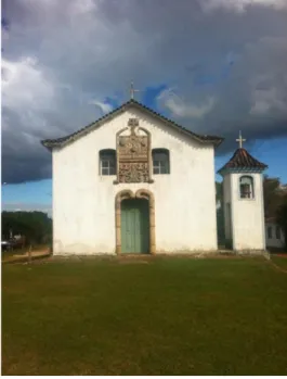 FIGURA 3 - Igreja do Povoado de  Chapada. 2014. Foto do autor 