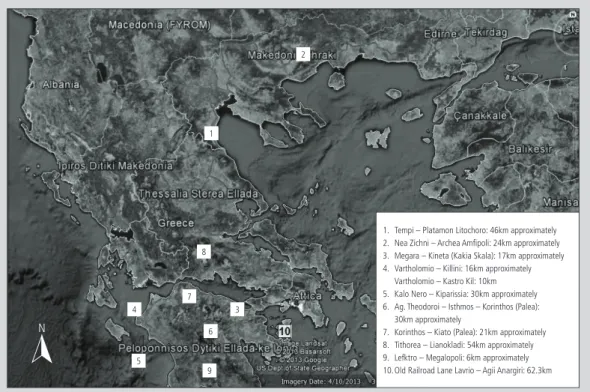 Figure 7    |    Derelict rail lines in Greece.