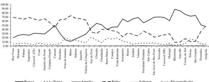 Gráfico 3- Contribuição da raça à pobreza 