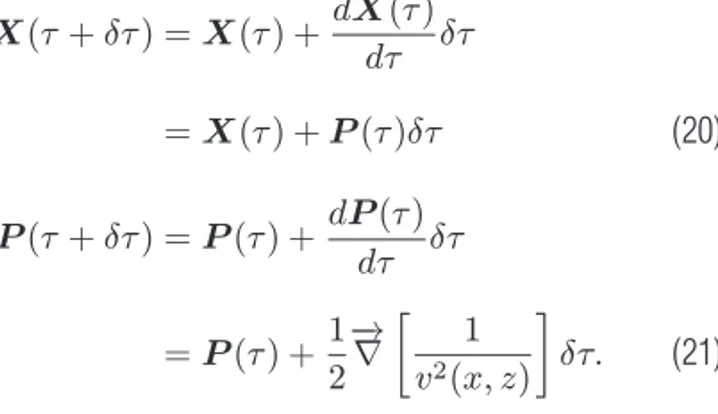 Figure 1 – 2D grid containing the seismic velocities used for the representation of the numerical model by a parametric one.