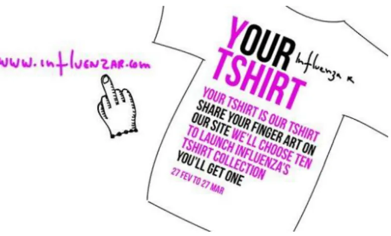 Ilustração 9 – “Your Influenza R Tshirt”