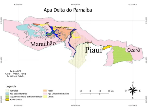 Figura 1 – APA delta do Parnaíba 