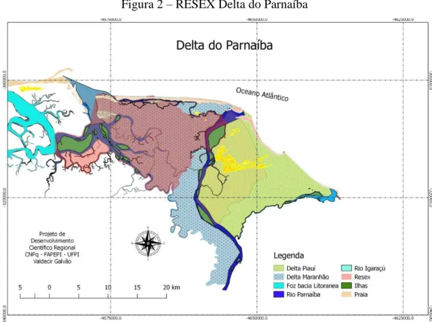 Figura 2 – RESEX Delta do Parnaíba 