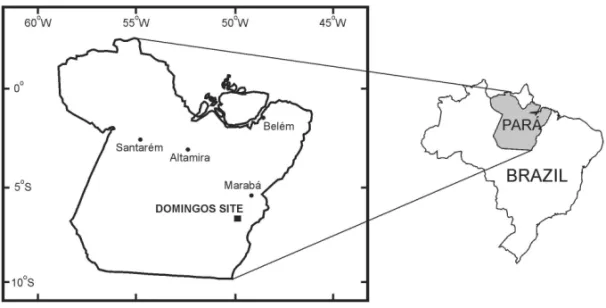 Figure 1 – Map of the geophysical survey area.