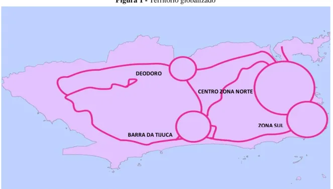Figura 1 - Território globalizado  