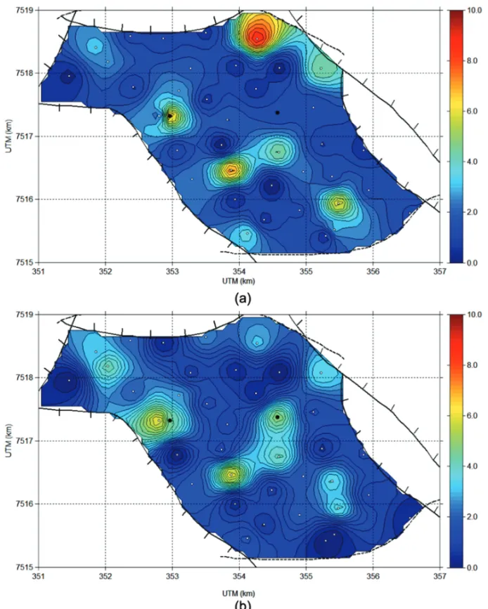 Figura 8 – Absolute relative residuals for EI maps: k [EI iso (θ ) − EI vti (θ ) ] / EI iso (θ ) k × 100% 