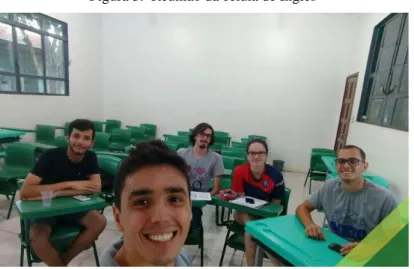 Figura 3.  Reunião da célula de Inglês 