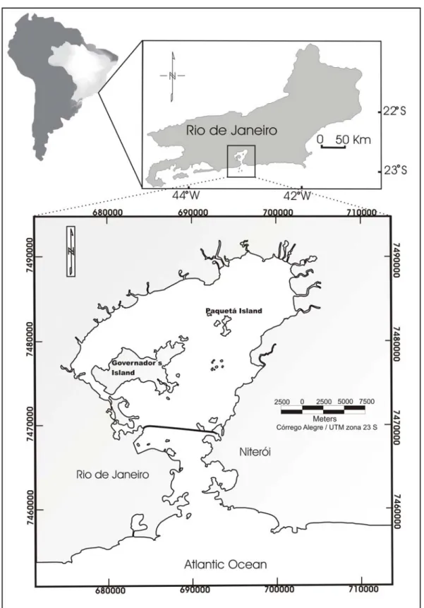 Figure 1 – The location map of the studied area.