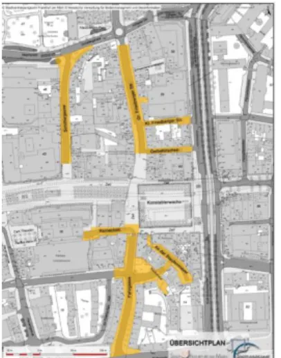 Figura 10 - Projeto de ampliação da rua de pedestres 