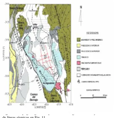 Figura 1 - Localización de la cuenca sedimentaria Ischigualasto-Villa Unión, San Juan, Argentina