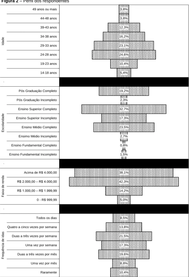 Figura 2 – Perfil dos respondentes 