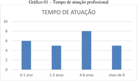 Gráfico 02 - Nível Acadêmico dos Professores 